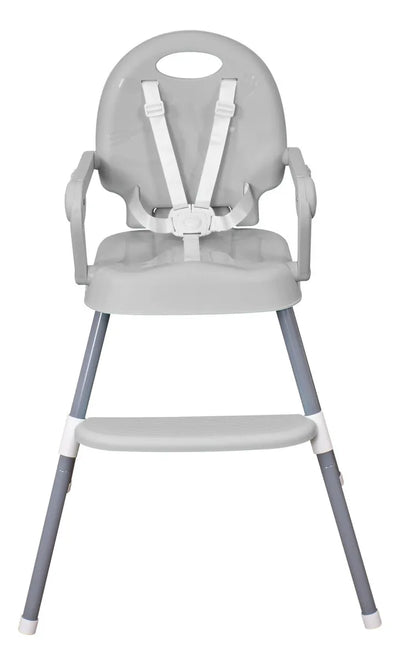 Silla Comedor Bebe 3en1 Happy Baby Azul Cp7000 Color Gris