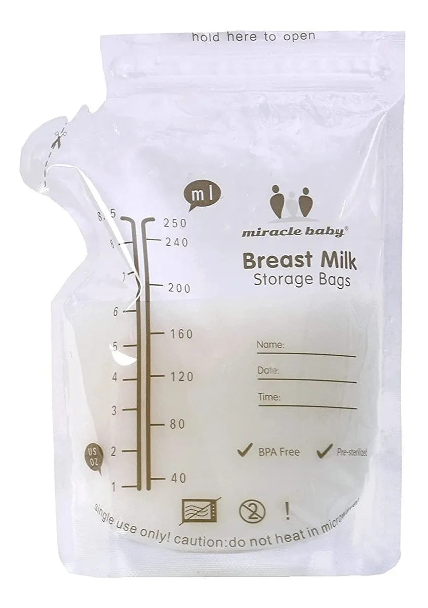 Bolsas Almacenaminto Leche Materna X 10 Unidades Libre Bpa