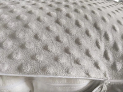 Cojin Almohada Embarazo Y Cuerpo Entero Tela Burbuja Gris Abrigados U