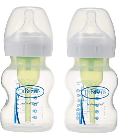 Set Tetero 5oz B A Options + Pq-2 Color Transparente
