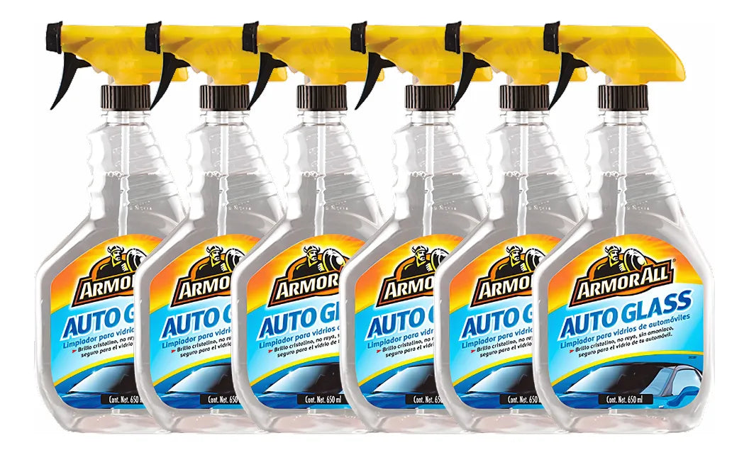 Limpia Vidrios Armorall 651ml x 6 unidades