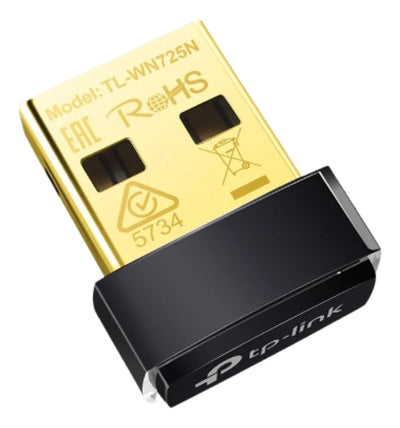 Adaptador De Red Tplink Nano Usb N 2.4 Ghz, 150mbps