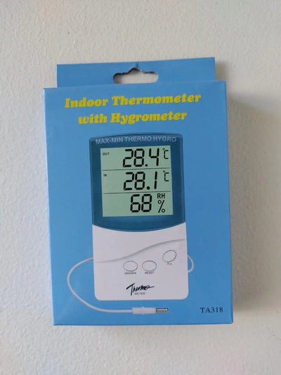 Termohigrómetro Digital + Batería + Imán + Sonda De 1.5 Metr