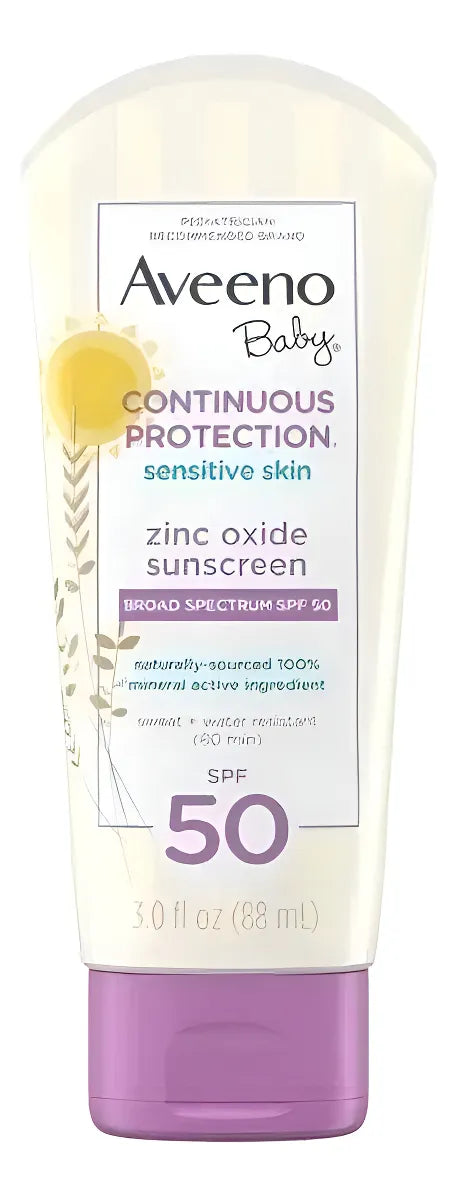 Aveeno Baby Protector Solar Bebé Spf 50 Continuous Protectio