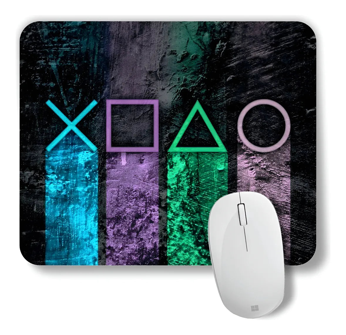 Pad Mouse Pads Gamers Control Play Negro
