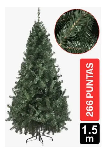 Arbol De Navidad, Pino Roma De 1,50 Mtrs. De Altura Verde