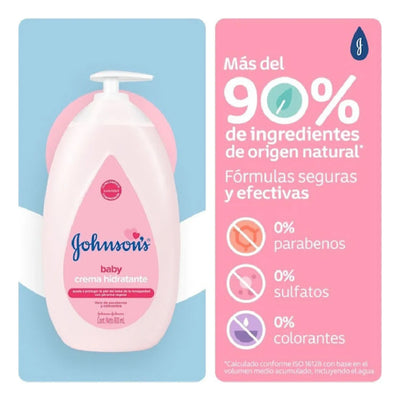 Crema Hidratante Johnson's Baby X 1000 Ml