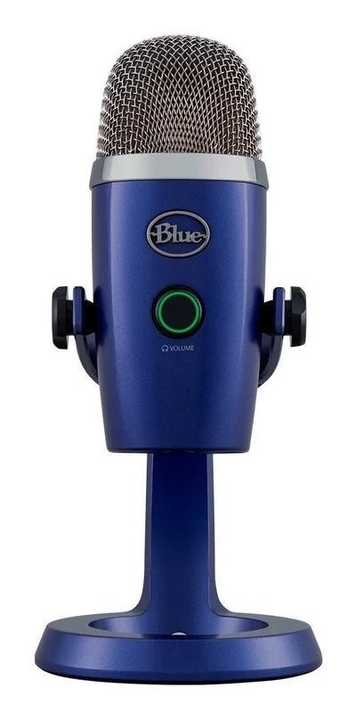 Micrófono Blue Yeti Nano Condensador Omnidireccional color vivid blueS