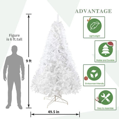 Rbol De Navidad Premium - Pino Artificial Con Soporte De Met