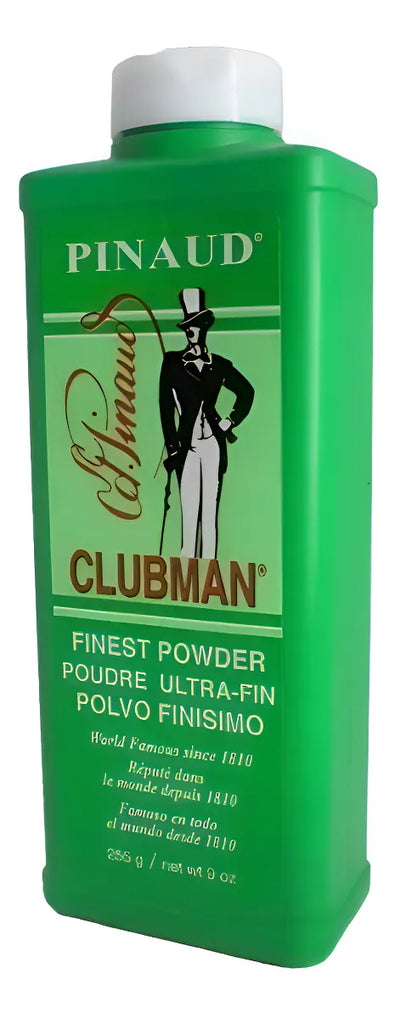 Talco Blanco Clubman Pinaud 255ml 9oz Ultra Fino Barbero