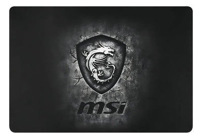 Mouse Pad gamer MSI Agility GD20 de goma 22cm x 32cm x 5mm negro