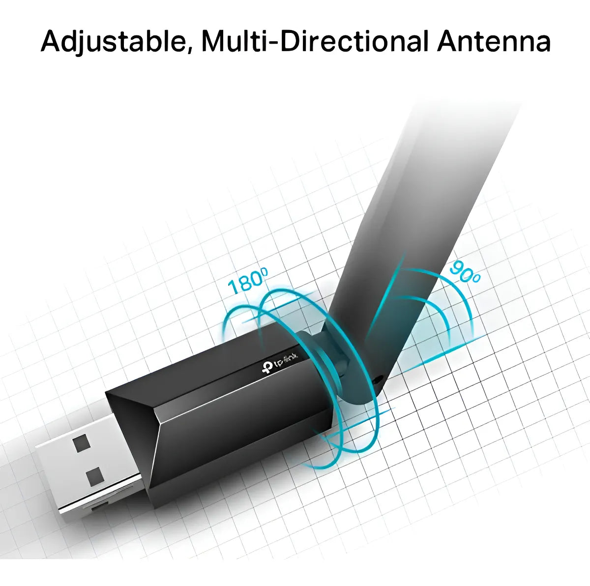 Adaptador De Red Usb Wifi Dual Band Ac600 Tp Link T2u Plus
