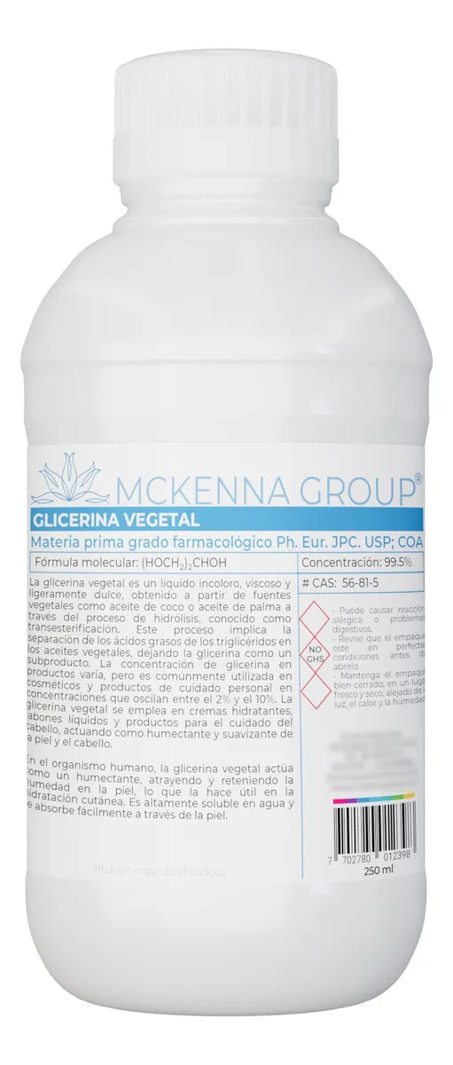 Glicerina Vegetal Usp 250 Ml