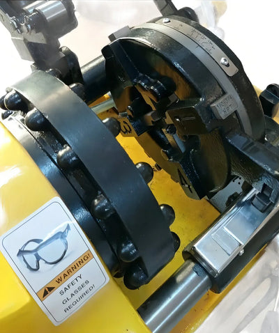 Roscadora De Tuberias De 1/2 A 2 Pulgadas Uyustools Color Amarillo Frecuencia 60hz