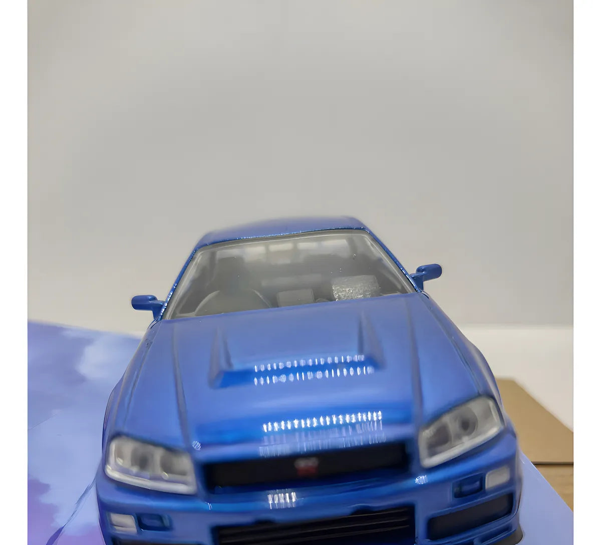 Brian´s Nissan Skyline Gt-r Rápido Y Furioso 1:32 Jada Color Azul Rey