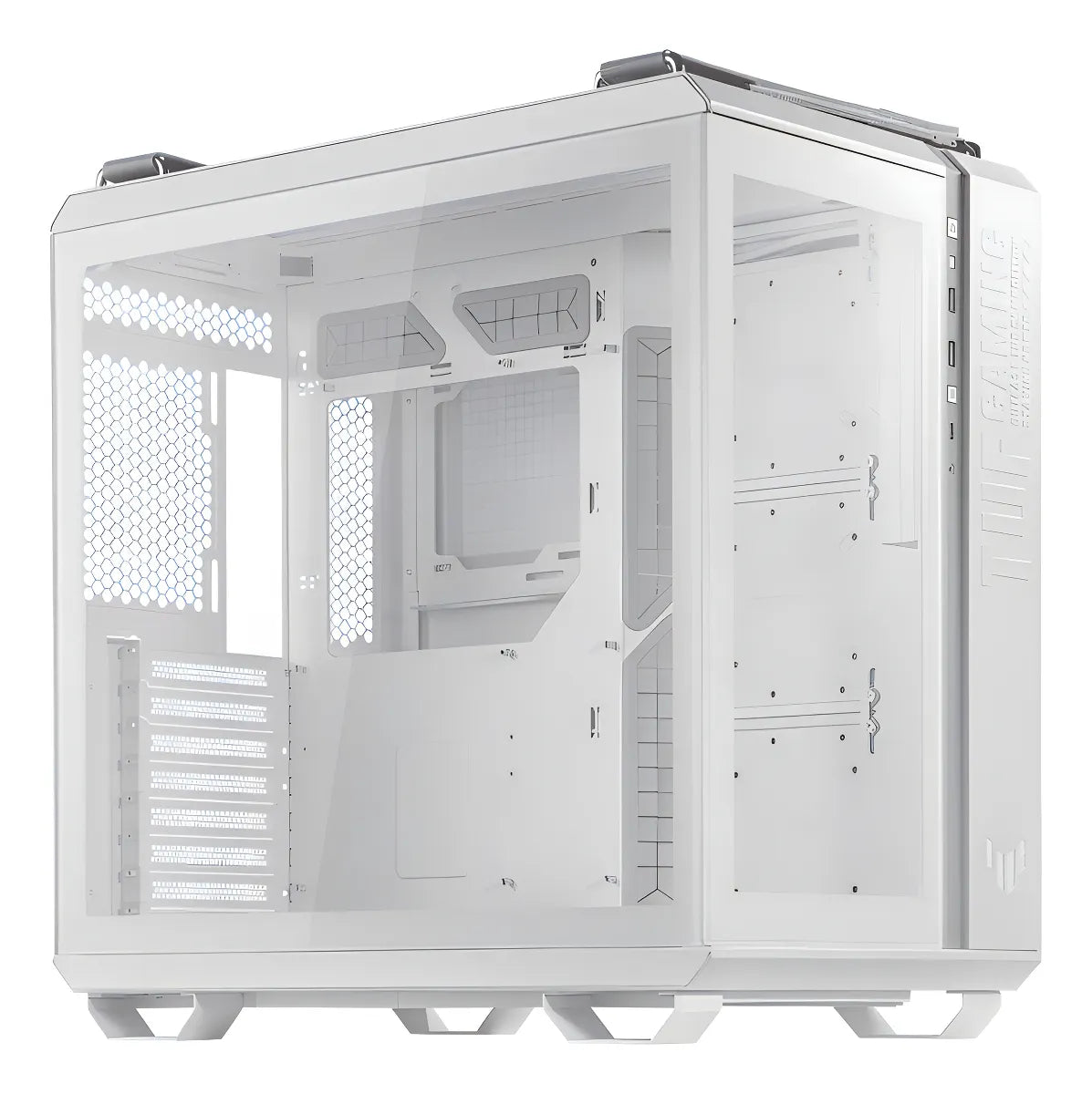 Caja / Chasis Asus Tuf Gaming Gt502 Blanco Y Negro