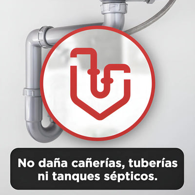 Drano Max Gel Desatascador Líquido para Limpieza de Tuberías de Fregadero o Ducha, 946ml