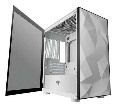 Armario Aigo Darkflash Dlm 21 con cristal lateral blanco para jugadores
