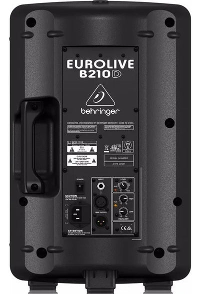 Behringer B210d Eurolive Bocina Amplificada 200w Woofer 10 P