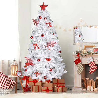 Vingli Arbol De Navidad Artificial Preiluminado De 6 Pies Co