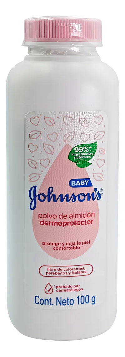 Polvo Johnsons Baby Dermoprotector 100g 100 Gramos
