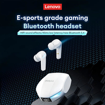 Auriculares inalámbricos Bluetooth Lenovo Thinkplus Xt53, color negro