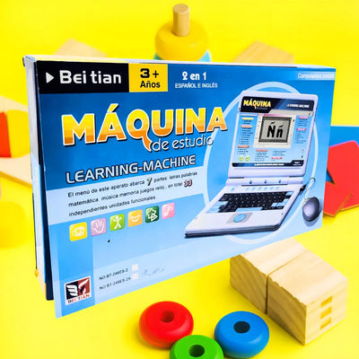 Computador Didáctico Bei Tian 246ES 66 Funciones Azul con Mouse Educativo