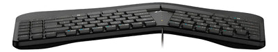 Teclado Genius Ergo Kb-700 Teclado Negro Idioma Español Latinoamérica