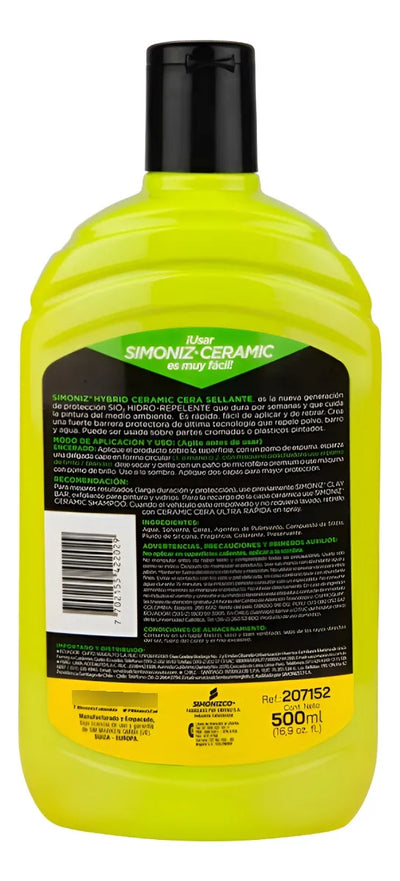 Cera Sellante Hybrid Ceramic Simoniz