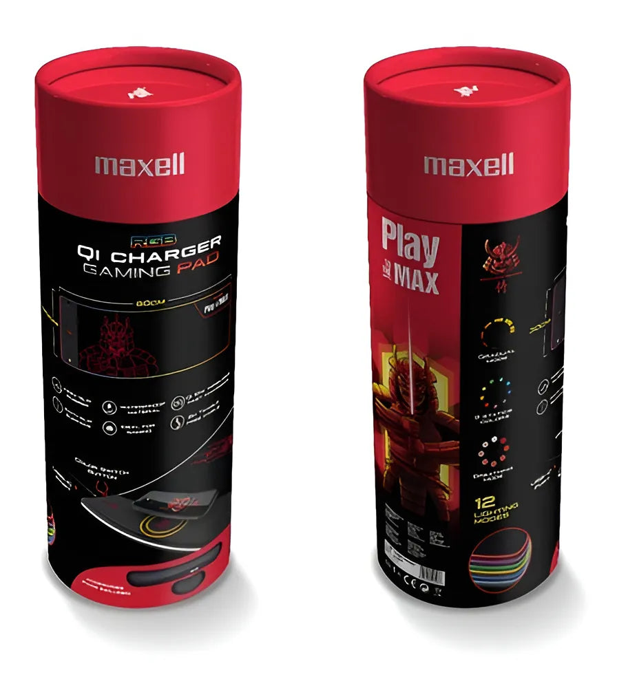 Pad Gamer Antideslizante Led Rgb 80cm X 30cm - Maxell Color Negro