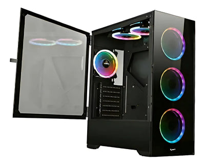 Bgears B-voguish Pc Para Juegos Con Torre Media Atx De