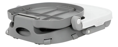 Carestino Silla De Comer Osaka Booster Color Gris