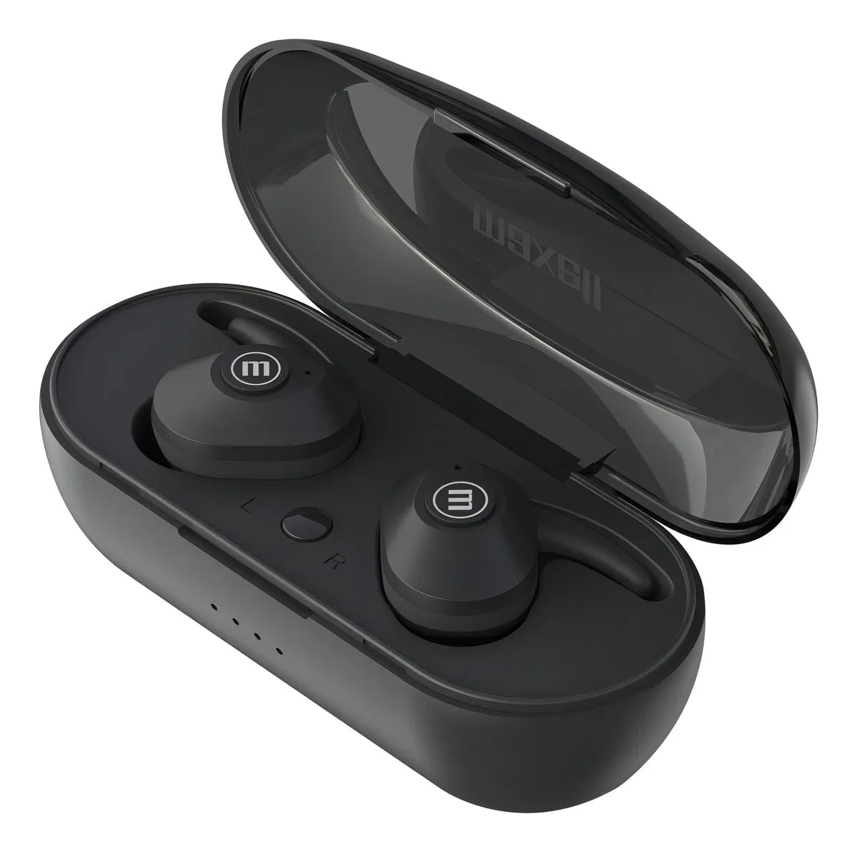 Audífonos In Ear Inalambricos Tws Maxell Bluetooth Mini Duo Negro