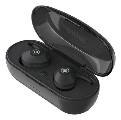Audífonos In Ear Inalambricos Tws Maxell Bluetooth Mini Duo Negro