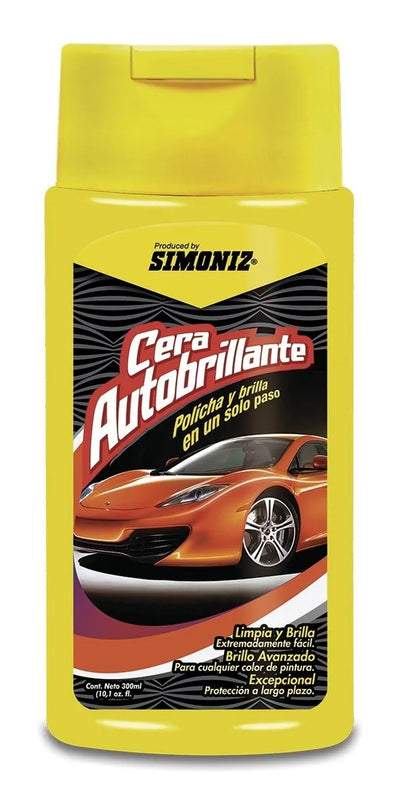 Cera Autobrillante Para Carro Polichar Y Brillar