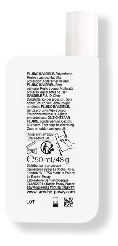 La Roche Posay Anthelios UvMune 400 Fluido Dermopediatrico SPF 50+ 50 Ml.