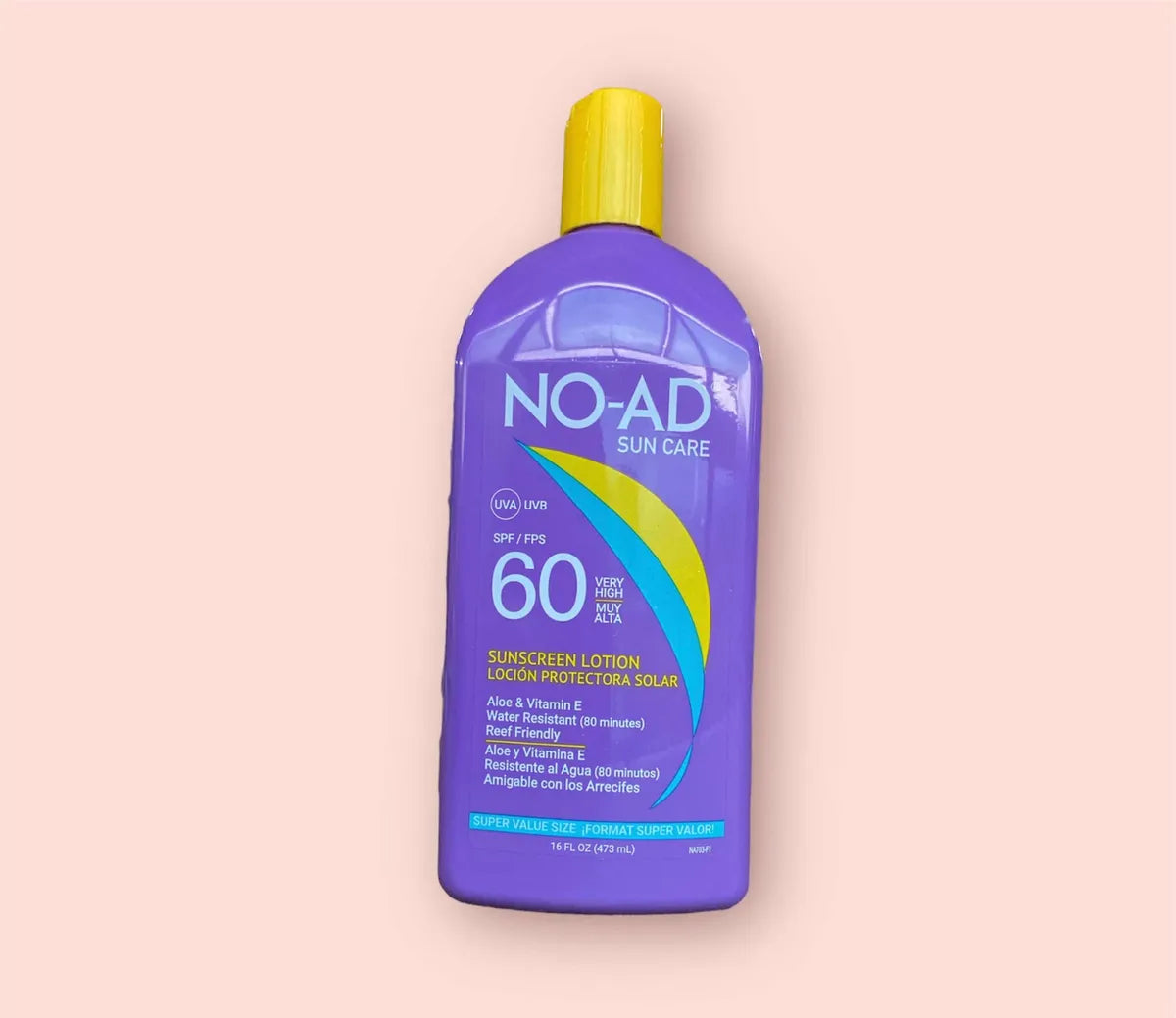 Bloqueador Protector Solar No Ad Factor 60