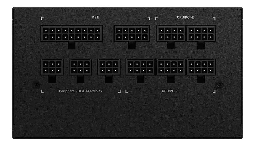 Fuente de poder para PC Gigabyte Gp-Ud750gm 750W negra