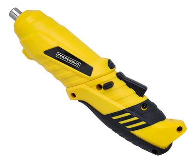 Atornillador Inalámbrico Ferrenovo 3.6v Con Accesorios Color Amarillo