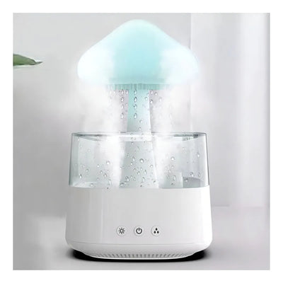 Humidificador De Aire Tipo Lluvia Con Forma De Hongo Con Luz