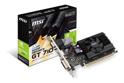 Tarjeta De Videomsi Gt 710 2g Ddr3 - Low Profile
