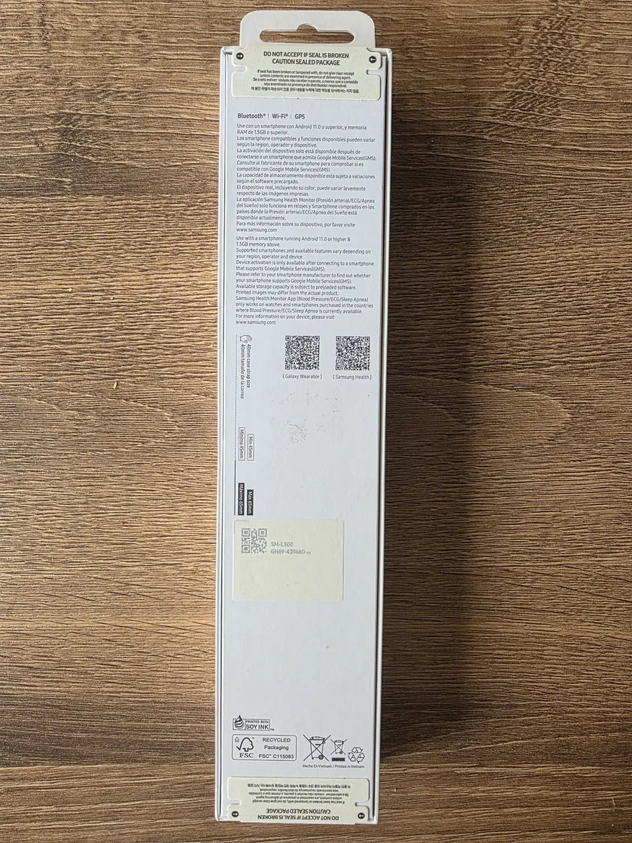 Samsung Galaxy Watch 7 Sport 40mm Titanio Silicona Mesh Verde Oscuro Verde Oscuro