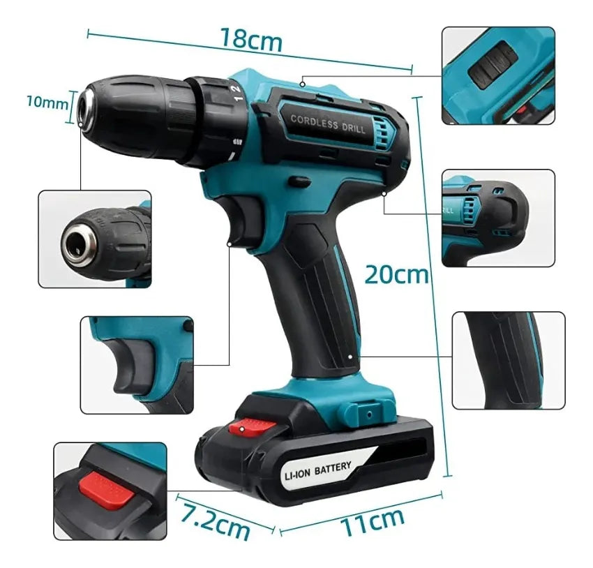 Taladro Inalámbrico Percutor 56v