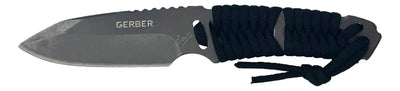 Cuchillo Puñal Gerber Bear Grylls Y Funda Rescate Senderismo Negro