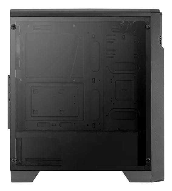 Gabinete Chasis Gamer Aerocool Ore Saturn 4 Ventiladores Color Negro