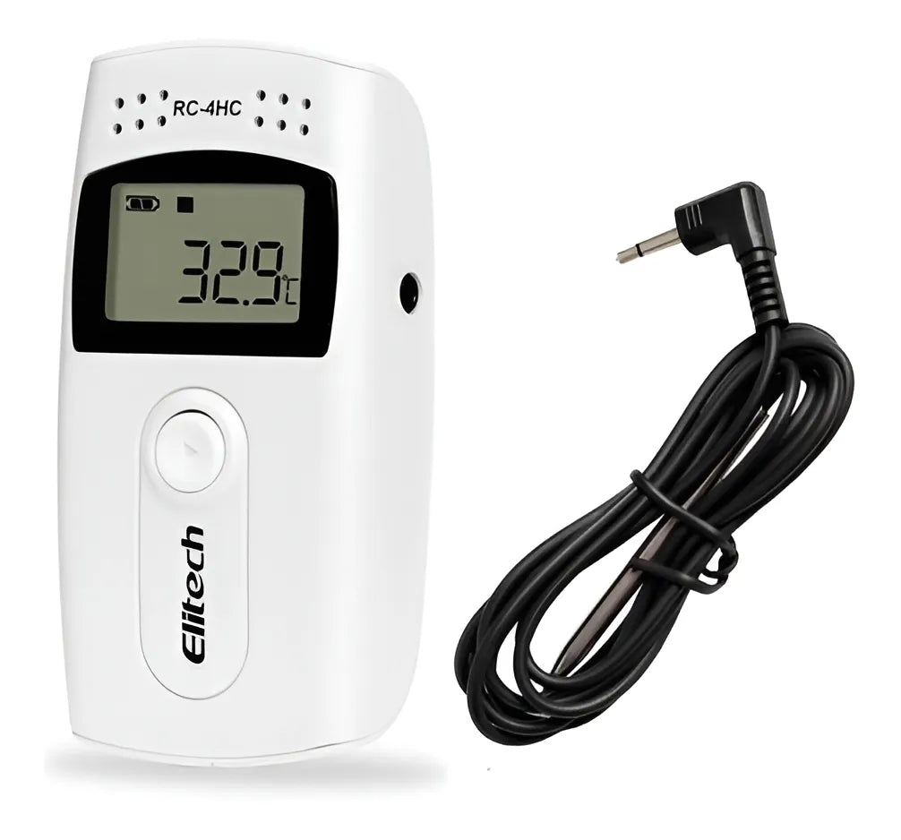 Data Logger Elitech Rc-4hc Temperatura Humedad Digital