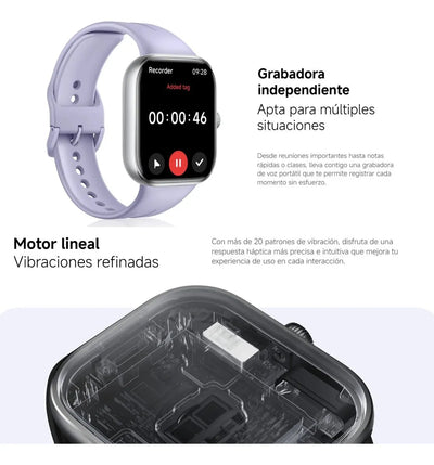 Xiaomi Redmi Watch 5, Smartwatch Llamadas Bluetooth 5atm Gnss, Gris Blanco Blanco Blanco