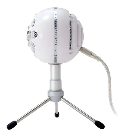 Micrófono Blue Snowball Ice Condensador Cardioide color blancoS