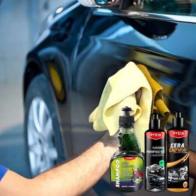 Kit Limpieza Vehiculos 3 Productos