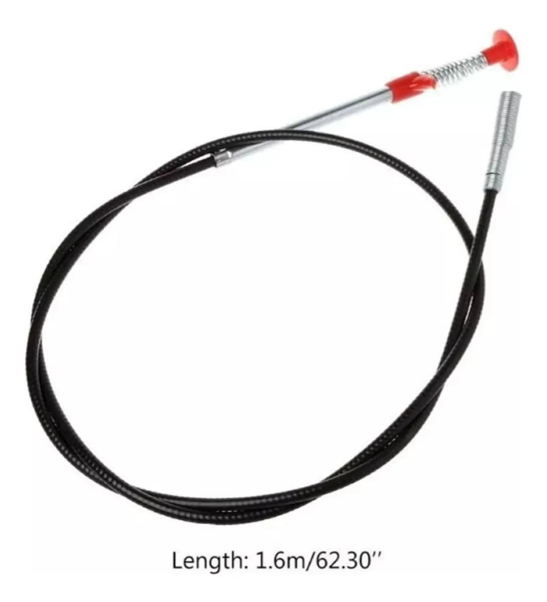 Sonda Destapa Cañería 1.60cm Lavamanos, Baños, Tinas, Duchas